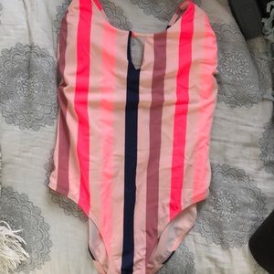 Striped one piece- never worn